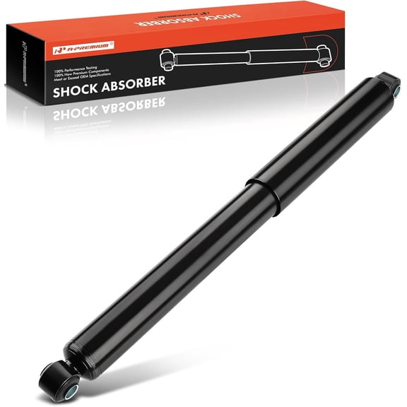 A-Premium Rear Shock Absorber Compatible with Ford F650 F750 & Isuzu FVR & Kenworth T270 T370 & International Harvester 4300 HX515, Driver or Passenger Side