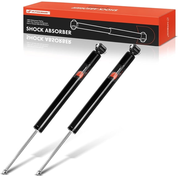 A-Premium Rear Shock Absorber Compatible with Mercedes-Benz C300 2015-2022, C400 2015, E300 2017-2019, E350 2020-2023, E400 2018, E450 2020-2023, CLA45 AMG 2014-2015, 2-PC Set