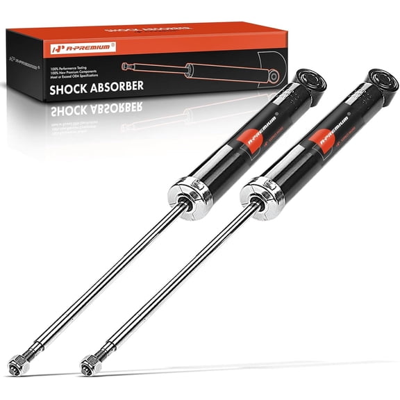A-Premium Rear Shock Absorber Compatible with Volkswagen Jetta 2005-2014, Passat/GTI 2006-2014, Golf 2010-2014, CC 2009-2017, R32, Rabbit & Audi A3/A3 Quattro 2006-2013