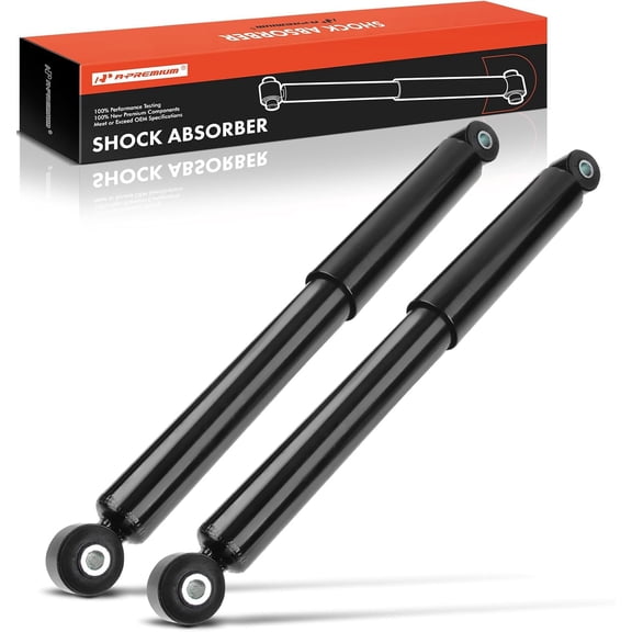 A-Premium Rear Shock Absorber Compatible with Dodge Sprinter 2500/3500 2003-2006 & Freightliner Sprinter 2500/3500 2002-2006 2-PC Set