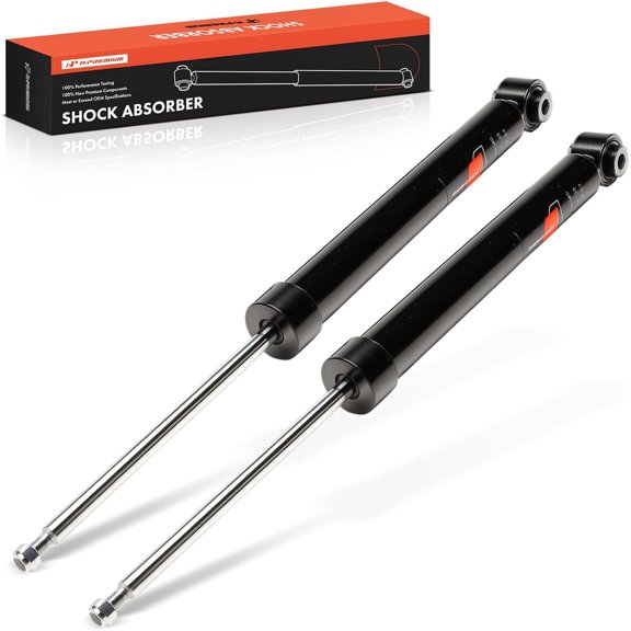 A-Premium Rear Shock Absorber Compatible with Mini F54 Series Cooper Clubman 2017-2020, F60 Series Cooper Countryman 2020-2024, 2-PC Set