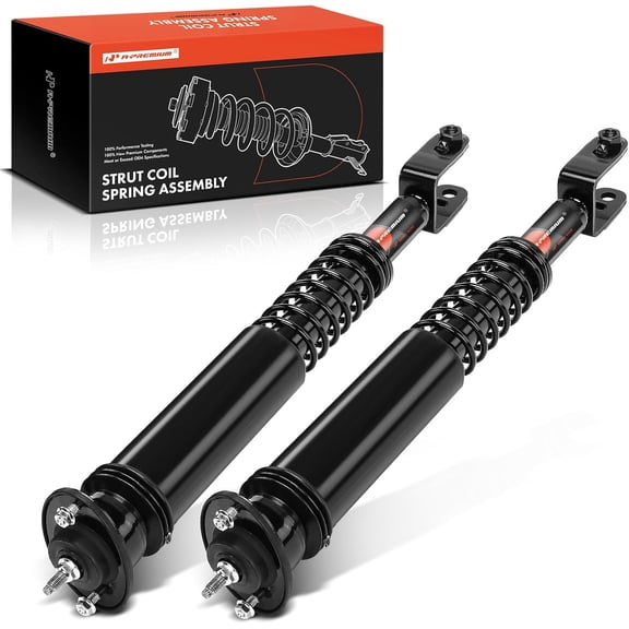 A-Premium Rear Shock Absorber Conversion Kit Compatible with Cadillac SRX 2004-2009, CTS 2003-2013, STS 2005-2011, Rear Air to Passive Gas Shocks