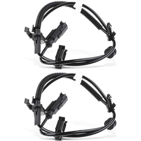 A-Premium Rear Side ABS Wheel Speed Sensor Compatible with Chevrolet, GMC, Buick, Saturn Models - Traverse 2009-2017, Acadia 2007-2016, Acadia Limited 2017, Enclave 2008-2017, Outlook 2-PC Set