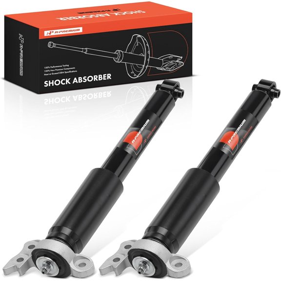 A-Premium Rear Suspension Shock Absorber Compatible with GMC Acadia 2019-2023 & Cadillac XT5 2019-2025 & Chevrolet Blazer 2019-2024, 2-PC Set