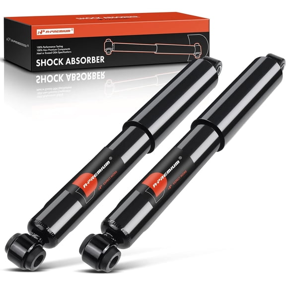 A-Premium Rear Suspension Shock Absorber Compatible with Isuzu Trooper 1992-2002, VehiCROSS 1999-2001 & Acura SLX 1996-1999, 2-PC Set