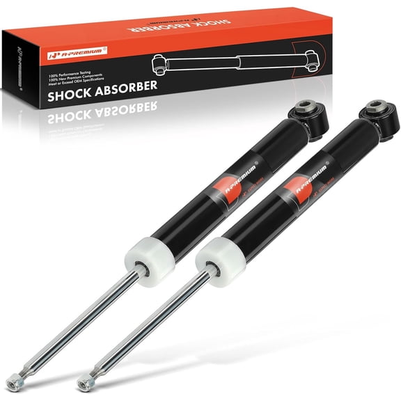 A-Premium Rear Suspension Shock Absorber Compatible with Mini Cooper 2014-2015 Hatchback, Cooper 2016-2024, 2-PC Set