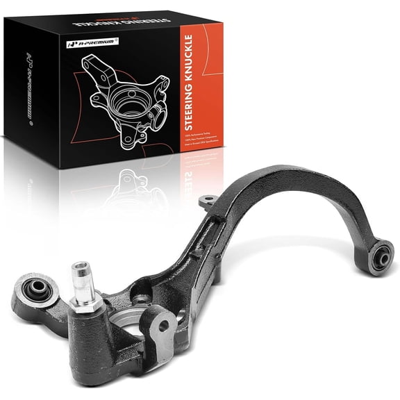 A-Premium Rear Right Suspension Steering Knuckle with ABS Hole, Compatible with Hyundai Sonata 2001-2005, XG300 2001, XG350 2002-2005 & Kia Optima 2001-2006, Passenger Side
