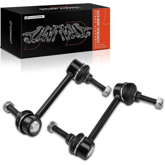 A-Premium 2 x Rear Sway Bar Links Stabilizer Bar Links, Compatible with Ford & Lincoln - 2010-2019 - Explorer, Flex, Police Interceptor Sedan & Utility, Special Service Police Sedan, Taurus, MKS, MKT