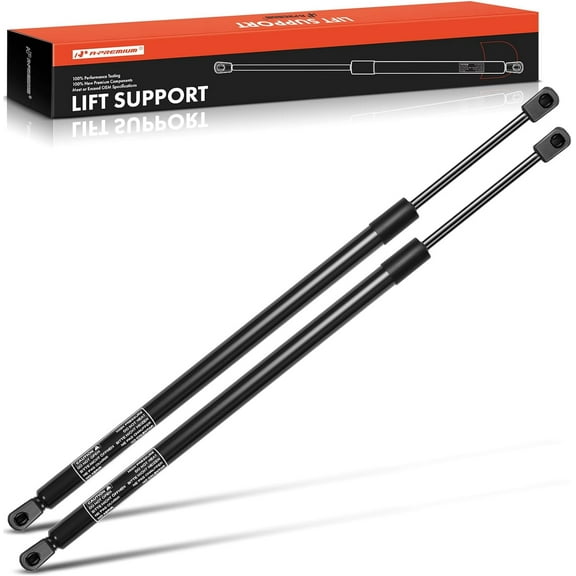 A-Premium Rear Tailgate Lift Supports Compatible with GMC Jimmy Chevrolet Blazer Oldsmobile Bravada 2000-2001 with Aluminum Liftgate 2-PC Set