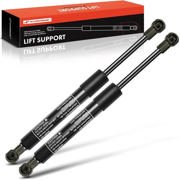 A-Premium Rear Tailgate Lift Supports Compatible with Maserati GranTurismo 2008-2018 2-PC