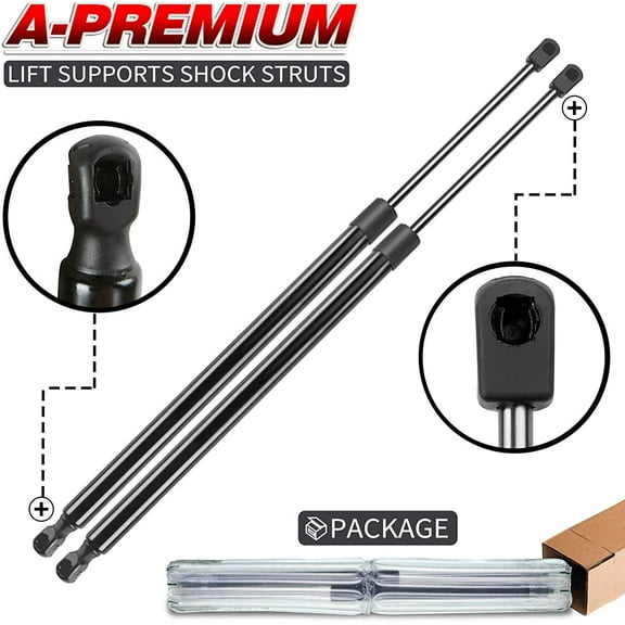 A-Premium Rear Tailgate Lift Supports Gas Spring Compatible with Chryslr Town & Country 08-16 Ram C/V 12-15 Dodge Grand Caravan 08-20 2-PC