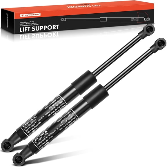 A-Premium Rear Tailgate Lift Supports Shock Struts Compatible with Nissan 350Z 2004-2008 Convertible Only 2-PC Set