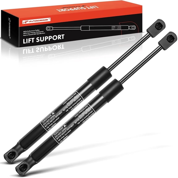 A-Premium Rear Tailgate Lift Supports Shock Struts Compatible with Volvo S80 2007-2016 Sedan 2-PC Set