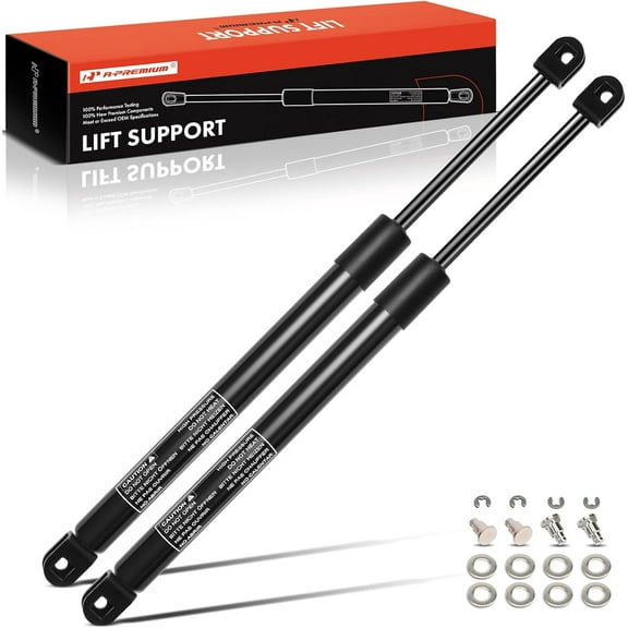 A-Premium Rear Tailgate Lift Supports Shocks Struts Compatible with Toyota Models - 4Runner 1996-2000 2.7L & 1996-2002 3.4L U-Blade Joints - Replace# 31J06WH86 (2PC Set-with Installation Hardwares)