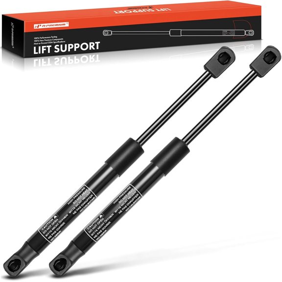A-Premium Rear Trunk Lift Supports Shock Struts Compatible with Mazda Models - 3 2004 2005 2006 2007 2008 2009 Sedan with Spoiler - Replace# CS1000-120 (2PC Set)