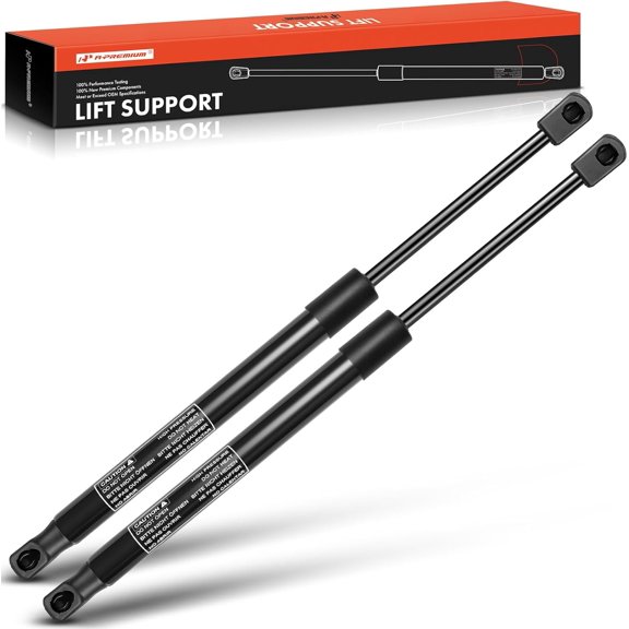 A-Premium Rear Trunk Lift Supports Shock Struts Compatible with Select Jaguar Models - XK 2007-2015, XKR 2008-2015, Coupe - Replace# 4B3216YTW (2PC Set)