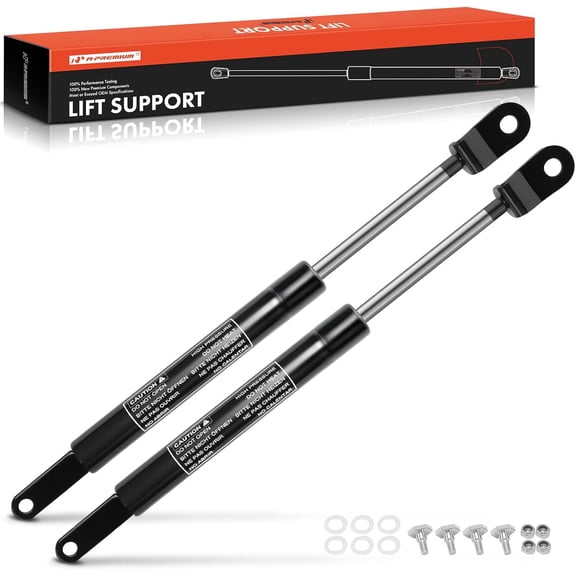 A-Premium Rear Trunk Lift Supports Shock Struts Compatible with Select Subaru Models - SVX 1992-1997 Coupe - Replace# 57521PA000, 57521PA010(2PC Set)