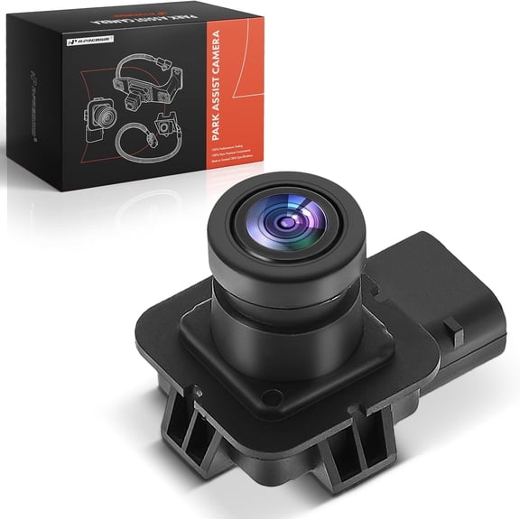 A-Premium Rear View Backup Camera - Compatible with Ford Explorer 2013 2014 2015 Sport Utility - Replace# EB5Z-19G490-A, EB5Z19G490A, DB5Z-19G490-A, DB5Z19G490A, FO1960112- Rear Park Assist Camera
