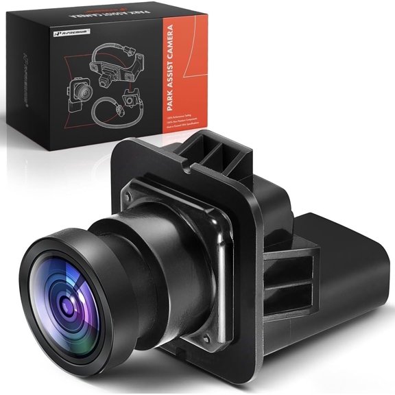 A-Premium Rear View Backup Camera - Compatible with Ford F150 (2012-2014), Lincoln Mark LT (2012-2014) - Replaces Part# BL3Z-19G490-B, CL3Z-19G490-B, CL3Z-19G490-C, CL3Z-19G490-D, EL3Z-19G490-D