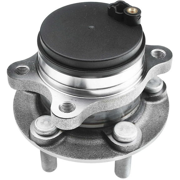 A-Premium Rear Wheel Bearings and Hub Assembly Compatible with Ford Edge 2015-2020 & Lincoln Continental 2017-2020, MKX 2016-2018, FWD, w/5-Lug, Replace # 512580
