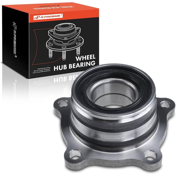 A-Premium Rear Wheel Bearings and Hub Assembly Compatible with Toyota Sequoia Limited/SR5 2001-2007, Replace# 512211