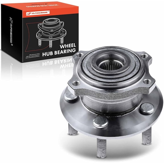 A-Premium Rear Wheel Hub Bearing Assembly Compatible with Chrysler 300 2005-2009 Dodge Charger 2006-2009 Magnum 2005-2008 with 27 Spline Shaft