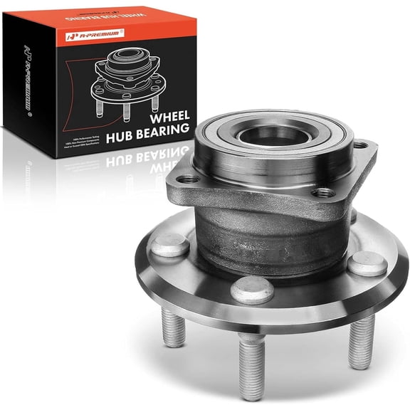A-Premium Rear Wheel Hub Bearing Assembly Compatible with Toyota Matrix Pontiac Vibe 2003-2006 AWD with 4-Wheel ABS Left or Right Side