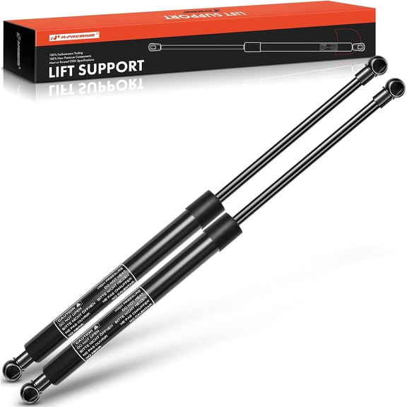 A-Premium Rear Window Glass Lift Supports Gas Spring Strut Compatible with Select Toyota Models - Highlander 2014-2019, Sport Utility, not for Rear Tailgate - Replace# 689300E030(2PC Set)