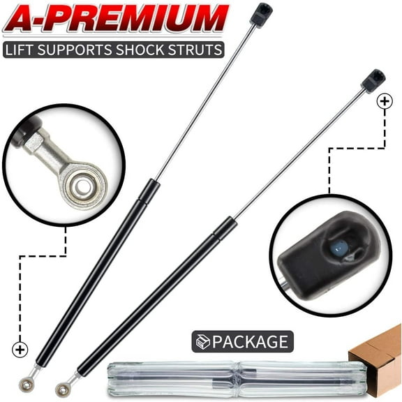 A-Premium Rear Window Lift Supports Shock Struts Compatible with Chevrolet Blazer 1997-2005 GMC Jimmy Oldsmobile Bravada Exclude Dropgate 2-PC Set
