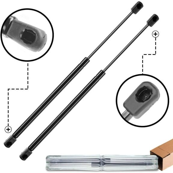 A-Premium Rear Window Lift Supports Shock Struts Gas Struts Replacement for Jeep Commander 2006 2007 2008 2009 2010 Sport Utility 2-PC Set