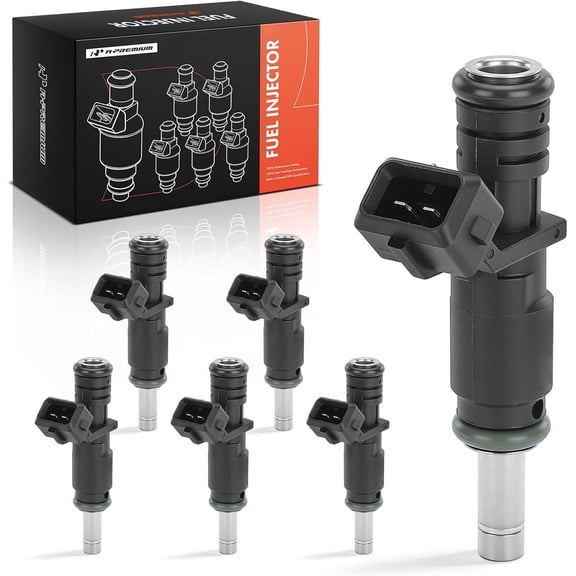 A-Premium Replacement Fuel Injectors, 6 Count