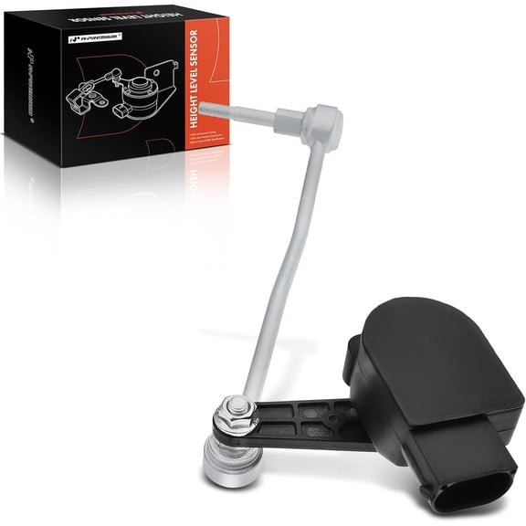 A-Premium Ride Height Level Sensor Compatible with Audi A8 Quattro 2004-2010, S8 2007-2010, Front Right (Passenger Side), Replace# 4E0941286G, 4E0941286E