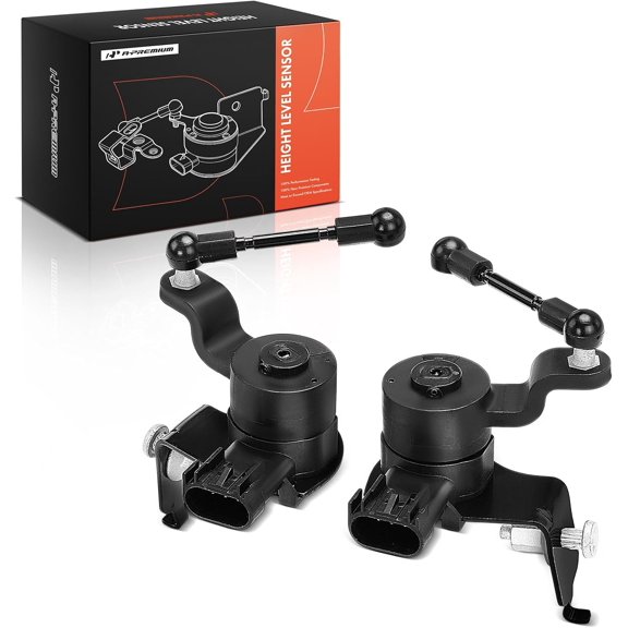 A-Premium Ride Height Level Sensor Compatible with Chevrolet Camaro 2016 2017 2018, Front Driver and Passenger Side, 2-PC Set