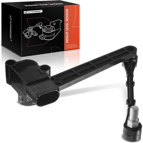 A-Premium Ride Height Level Sensor Compatible with Land Rover Range Rover, 2004 2005 2006 2007 2008 2009, V8 4.2L 4.4L, Rear Left Driver Side, Replace# RQH100030,LR032106