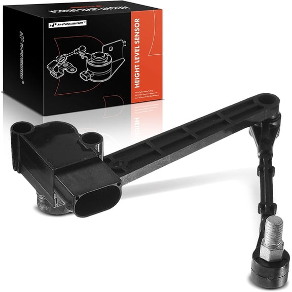 A-Premium Ride Height Level Sensor Compatible with Land Rover Range Rover, 2004 2005 2006 2007 2008 2009, V8 4.2L 4.4L, Rear Left Driver Side, Replace# RQH100030,LR032106