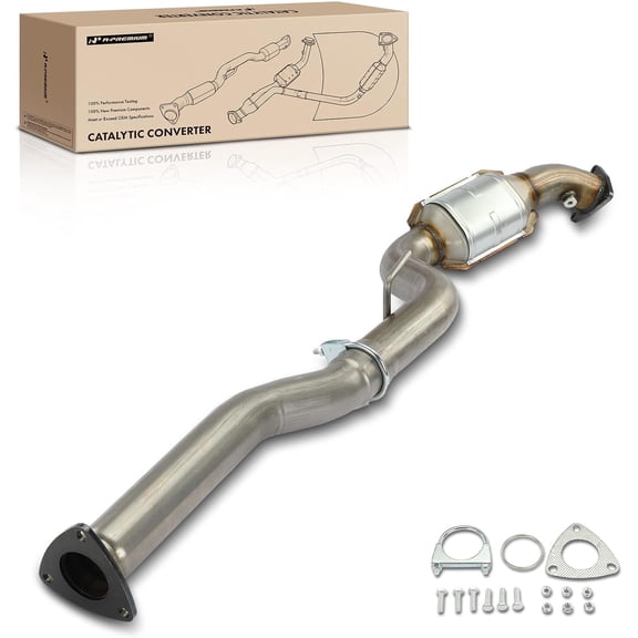 A-Premium Right Catalytic Converter Kit Direct-Fit Compatible with Chevrolet Express 2500, Express 3500 & GMC Savana 2500, Savana 3500, 2006-2009, 4.8L 6.0L, EPA Compliant
