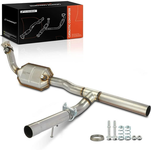 A-Premium Right Catalytic Converter Kit Direct-Fit Compatible with Ford F-150 F150 2004-2008 & Lincoln Mark LT 2006-2008, 5.4L, RWD, EPA Compliant