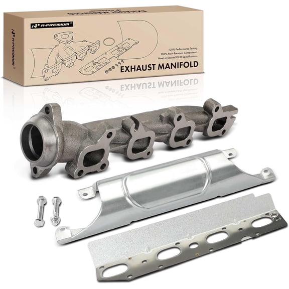 A-Premium Right Side [V8 5.7 6.4L] Exhaust Manifold Kit W/Gasket Fit for Ram 1500 2013-2018, 2500 2014-2021, 3500 2013-2020, 1500 Classic 2019-2024, Replaces 5045486AA
