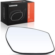 A-Premium Right Passenger Side Heated Mirror Glass with Backing Plate Compatible with Nissan Altima 2013-2018, Sentra 2013-2019 - Exterior Side View Convex Mirror, Sedan only
