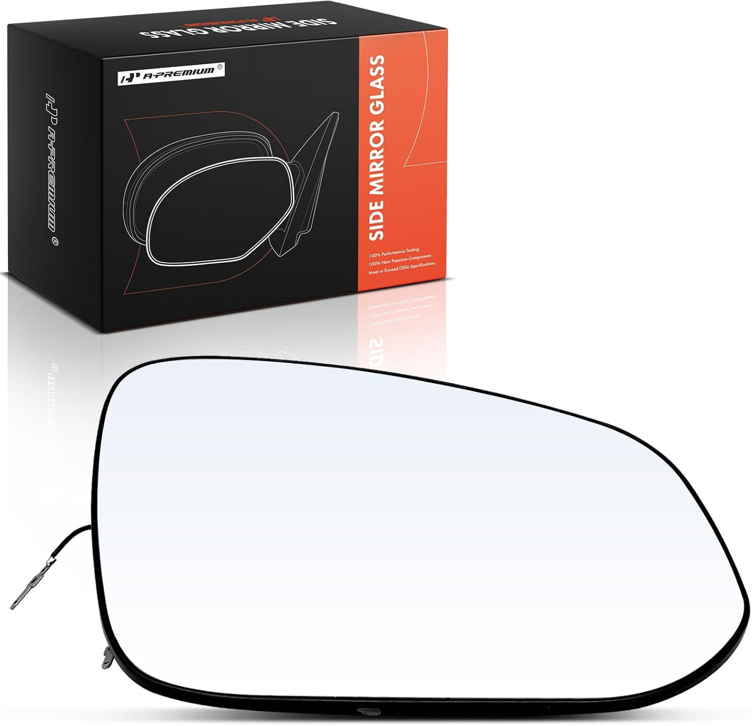 Burco® 5230 Passenger Side Mirror Glass, Non-Heated, No - Foto 8