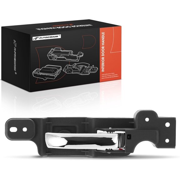 A-Premium Right Passenger Side Interior Door Handle Compatible with Dodge Challenger 2008-2014, Chrome, Replace# 1MV561DVAA