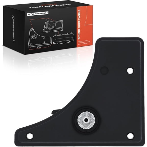 A-Premium Right Passenger Side Interior Sliding Door Handle Bezel Compatible with Ram ProMaster 1500, ProMaster 2500, ProMaster 3500, 2014-2021, Black, Replace# 72641T2AC71