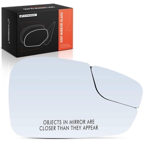 A-Premium Right Passenger Side Non-Heated Mirror Glass with Backing Plate - Compatible with Ford Fiesta 2011-2019 - Exterior Side View Convex Mirror with Spotter Glass