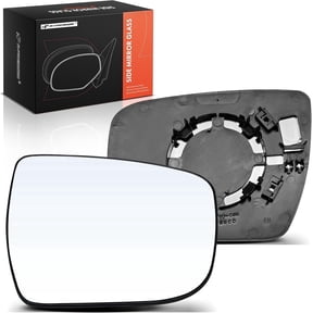 A-Premium Right Passenger Side Non-Heated Mirror Glass with Backing Plate Compatible with Nissan Rogue 2014-2020, Frontier 2022-2024, Murano 2015-2024, Pathfinder 2017-2020 - Convex Mirror