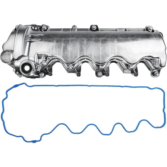 A-Premium Right Side Engine Valve Cover with Gasket & Bolt Compatible with 2004-2014 Ford F150 F-250/350 Super Duty Expedition Explorer Mustang Navigator V8 4.6L 5.7L