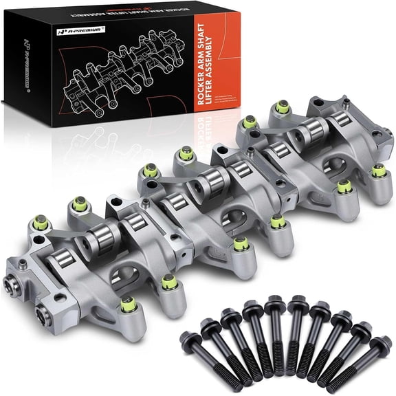 A-Premium Rocker Arm Shaft Lifter Assembly Compatible with Chrysler 300 05-10, Pacifica 04-08 & Dodge Charger 06-10, Challenger 09-10, Journey 09-10, Magnum 05-08, 3.5L 4.0L, Replace# 4892293AC