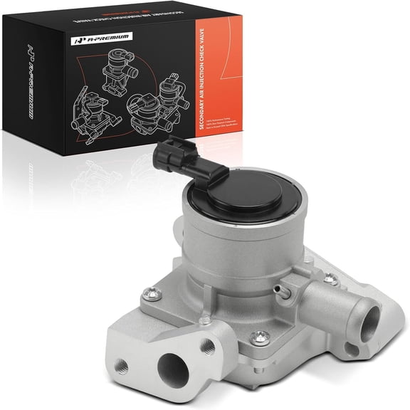 A-Premium Secondary Air Injection Check Valve Compatible with Toyota Tacoma 2005-2021, 4Runner 2010, 2.7L, Air Pump Check Control Valve