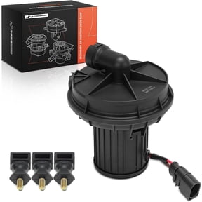 A-Premium Secondary Air Injection Smog Pump Compatible with Volkswagen Eos 2007-2008 3.2L, R32 2008 3.2L & Audi A3 Quattro 2006-2008