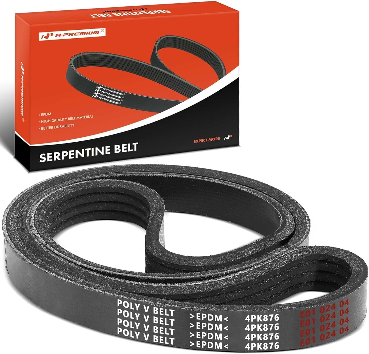 Mitsuboshi Drive Belt Set (2 Belts) For 1999-2001 Honda Odyssey