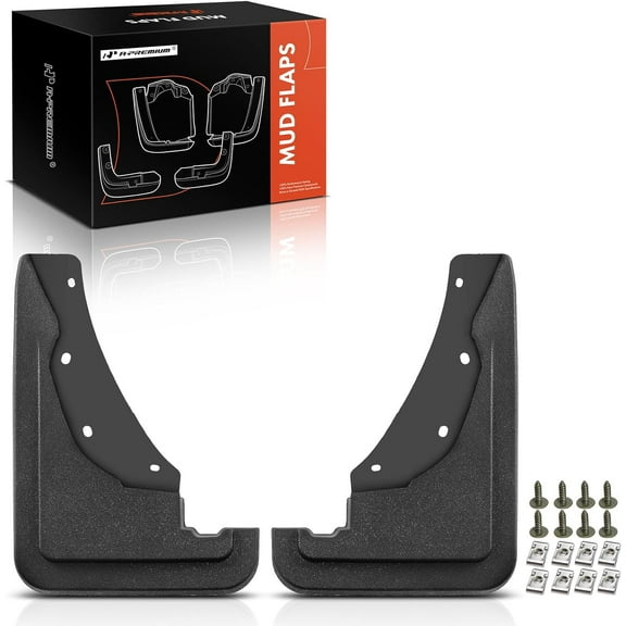 A-Premium Set of 2PCS Mud Flaps Splash Guards Mudflaps Mudguards with Hardware Kits Compatible with Ford Bronco Sport 2021 2022 2023 2024, Without Fender Flares, Front Driver and Passenger Side